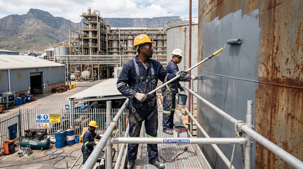 Professional factory painting contractors in Rondebosch - industrial coating specialists